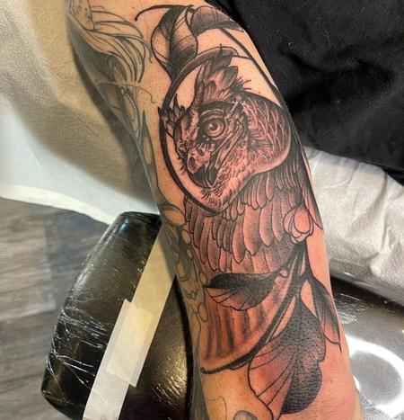 Tattoos - Al Perez Owl - 145230